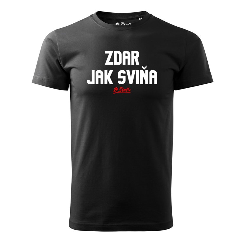 Pánské tričko - Zdar jak sviňa