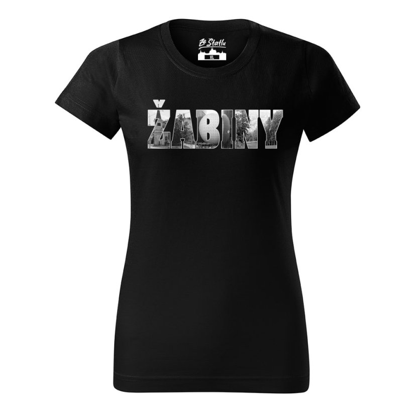 Dámské tričko - Žabiny - Barva: Červená, Velikost: XXL