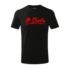 Dětské tričko - Ze Štatlu červený potisk