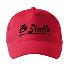 Kšiltovka - Ze Štatlu černý potisk
