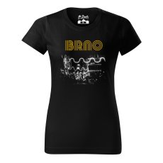 Dámské tričko - Retro Brno