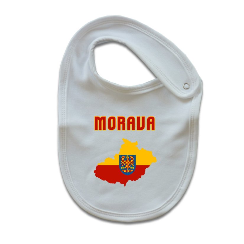 Bryndák - Morava mapa - Barva: Černá, Velikost: UNI