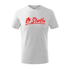 Dětské tričko - Ze Štatlu červený potisk
