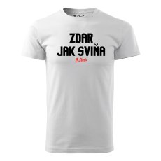Pánské tričko - Zdar jak sviňa
