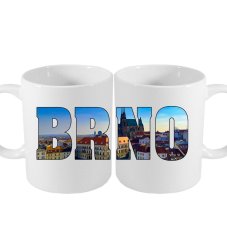 Keramický hrnek - Brno barevné
