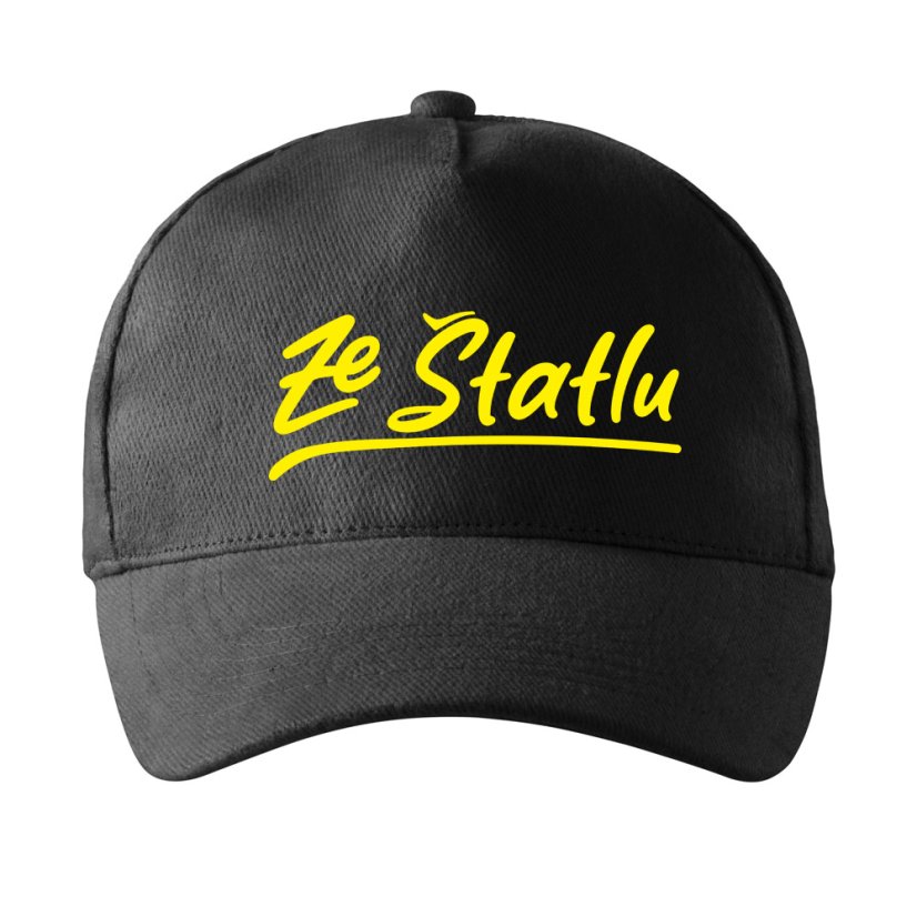 Kšiltovka - Ze Štatlu žlutý potisk