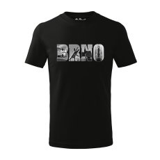 Dětské tričko - Brno černobílé