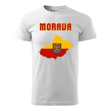Pánské tričko - Morava mapa
