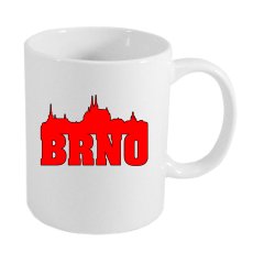 Keramický hrnek - Silueta Brna
