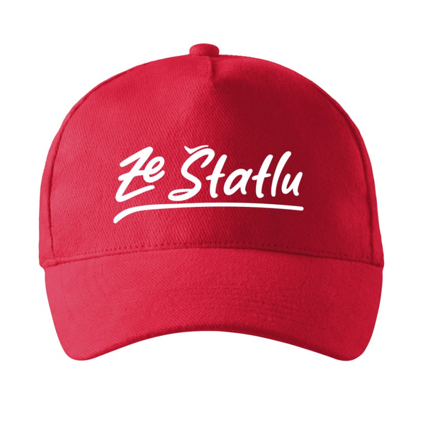 Kšiltovka - Ze Štatlu bílý potisk