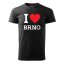 Pánské tričko - I love Brno