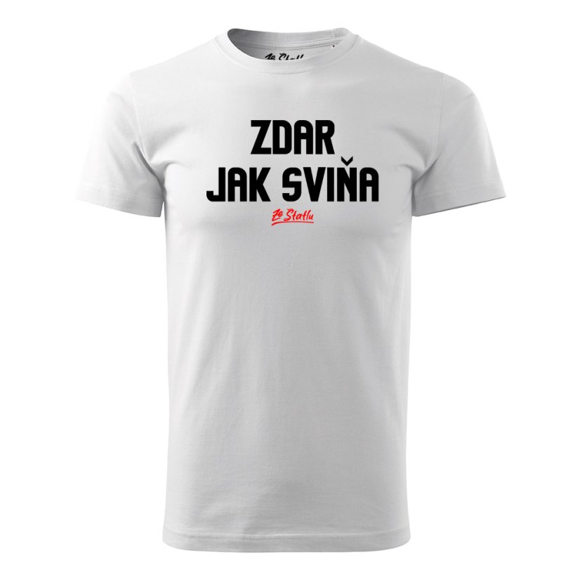 Pánské tričko - Zdar jak sviňa
