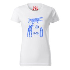 Dámské tričko - Brněnské symboly kresba