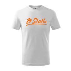 Dětské tričko - Ze Štatlu oranžový potisk