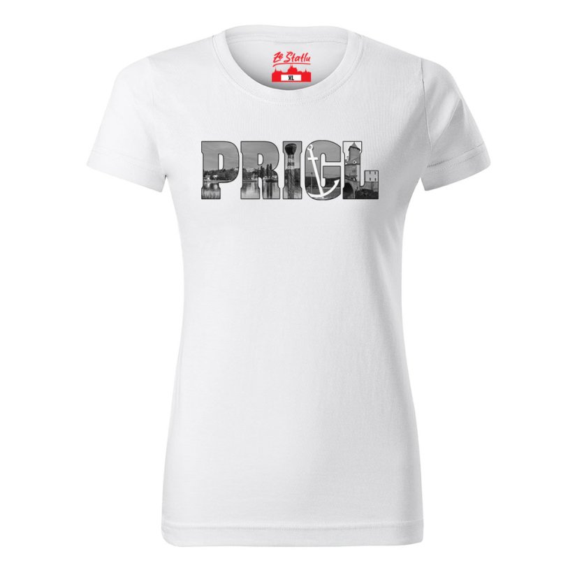 Dámské tričko - Prigl - Barva: Červená, Velikost: XXL