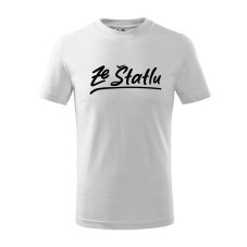 Dětské tričko - Ze Štatlu černý potisk