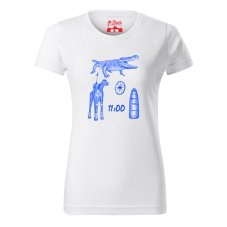 Dámské tričko - Brněnské symboly kresba