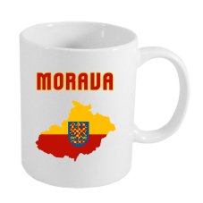 Keramický hrnek - Morava mapa