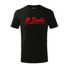 Dětské tričko - Ze Štatlu červený potisk