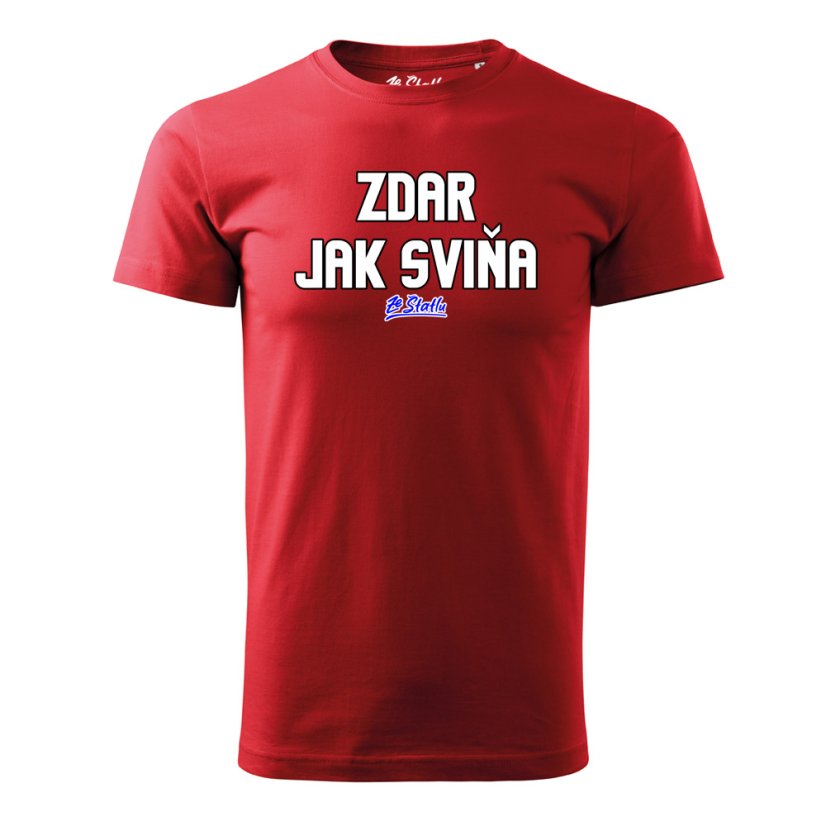 Pánské tričko - Zdar jak sviňa
