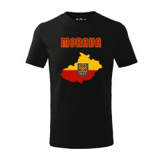 Dětské tričko - Morava mapa