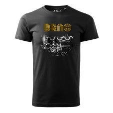 Pánské tričko - Retro Brno