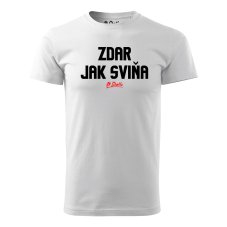Pánské tričko - Zdar jak sviňa