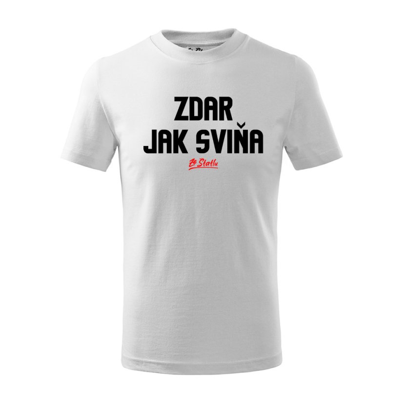 Dětské tričko - Zdar jak sviňa