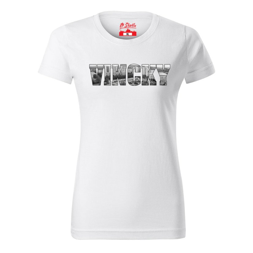 Dámské tričko - Vincky - Barva: Červená, Velikost: S
