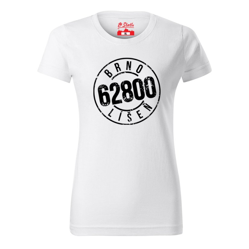 Dámské tričko - Líšeň 62800 - Barva: Červená, Velikost: XL